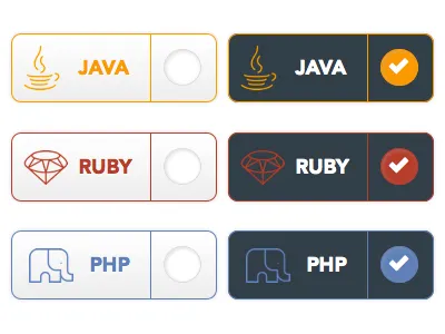Language Selection almost flat avenir button language ui
