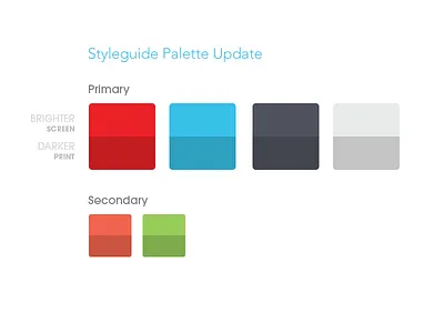 Palette experiment brand concept palette style tile
