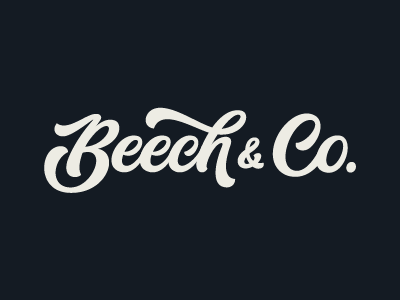 BnСo3 lettering logo typography