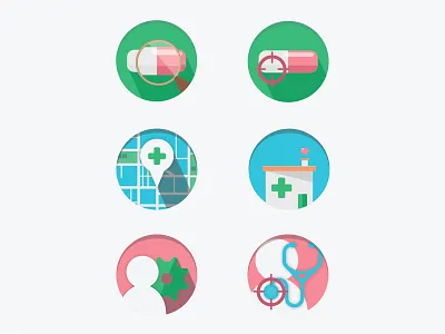 Pharmacy app flat icons flat flat design icon logo medecine pharmacy ui