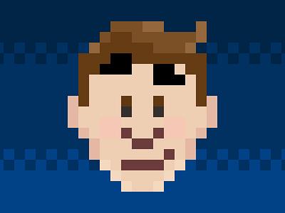 Pixel Jason pixel portrait