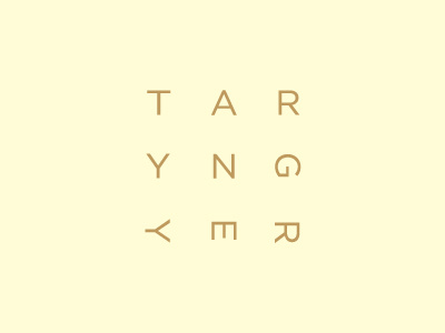 Taryn Grey Photography logo logos logotype logotypes photographer square typography