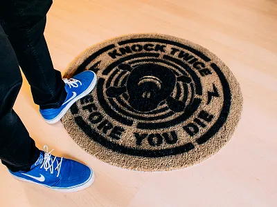 Custom Door Mat ayse aysedesignz door mat stencil