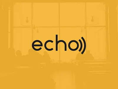 Echo Logo Concept branding clean concept echo identity logo logotype minimal wordmark