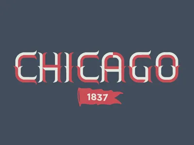 Chicago 1837 1837 athletic baseball chicago college cubs illinois sports team usa vintage wrigley