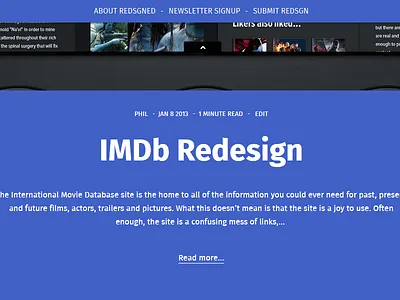 Redsgned v2.5 big picture blue redsgned resposnive retina theme