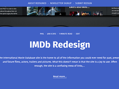 Redsgned v2.5 big picture blue redsgned resposnive retina theme