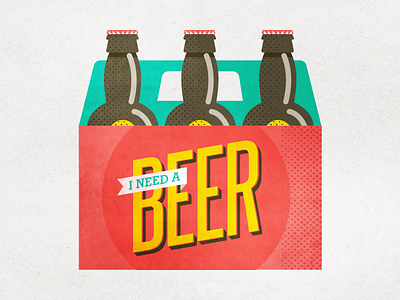 Daily Illustration: Beer - Week 1 / Day 2 beer