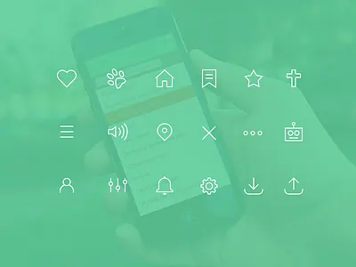 Icons app deiv heart home icons ios7 iphone love menu outlines settings user