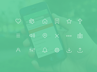 Icons app deiv heart home icons ios7 iphone love menu outlines settings user