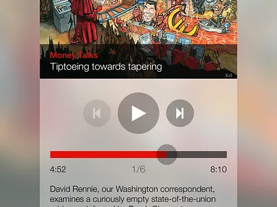 Heard It On The Radio design ui ux