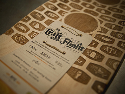 Skateboard Deck Laser Etch atlanta beer bfg craft deck flight icons invitation laser etch skateboard sweetwater