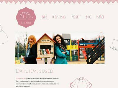 Dakujem, sused community social urban web