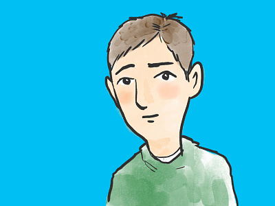 watercolor test kyle t webster photoshop portrait watercolor