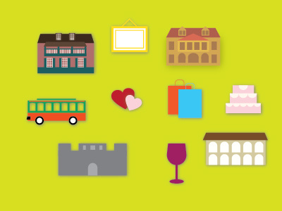 St. Augustine Icons cake hotels icons st. augustine trolley wedding wine