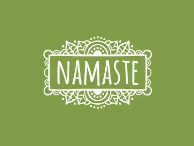 Namaste drawing frame greeting hindi hindu illustration meditation namaste sketch text vector yoga