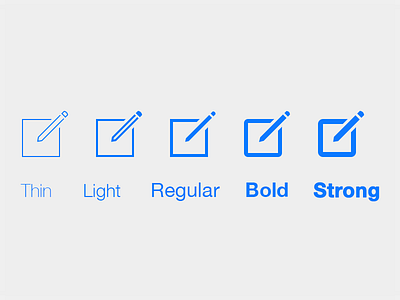 Pictogram's weight glyph icon ios pictogram