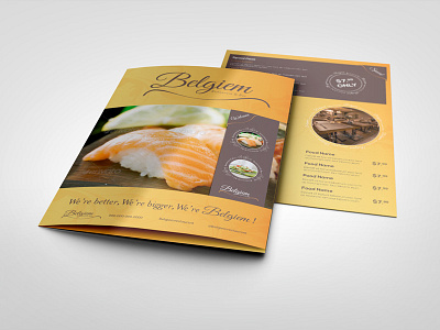 Restaurant Menu Template V2 a4 brochure drinks food indesign letter menu pizza restaurant menu stylish template wine