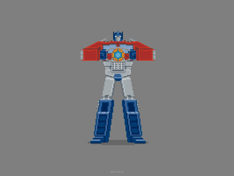 Light Our Darkest Hour animation gif matrix optimus prime pixel transformers