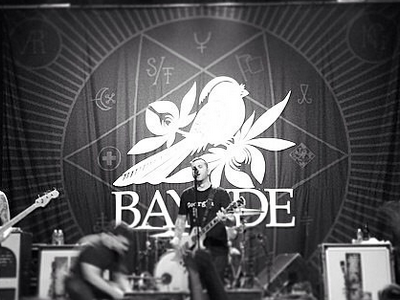 Bayside - Stage Backdrop design illustration