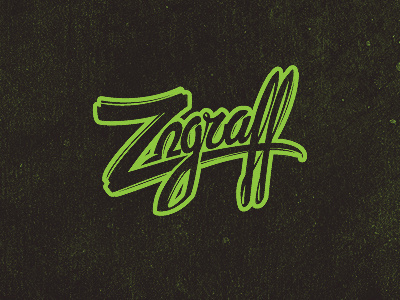 Zograff apple brand dimitrov erase fresh georgi graffiti green logo studio zograff