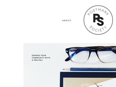 Postmark Society - website black logo website white wordpress