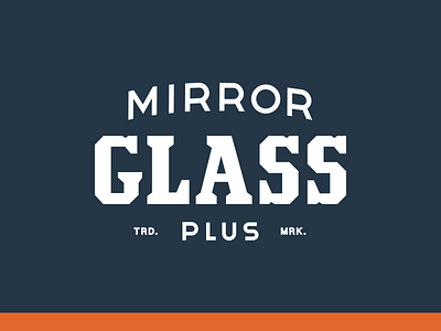 Glass Logo Update clean custom cut glass logo sharp type update