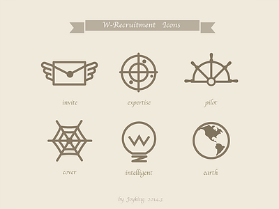 Icons cover earth expertise flat icons intelligent invite line pilot