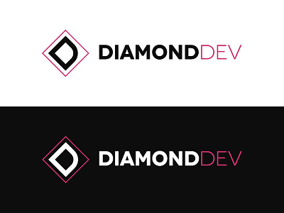 Diamonddev development diamond logo