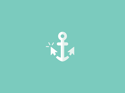 Anchor anchor logo mouse mouse pointer pointer