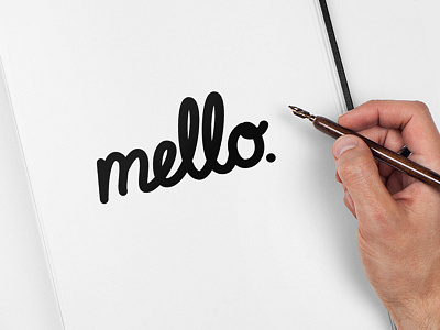 Mello. handlettering mello