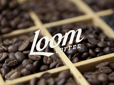 Loom Coffee Logo coffee logo script