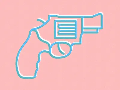 Revolver color illustration