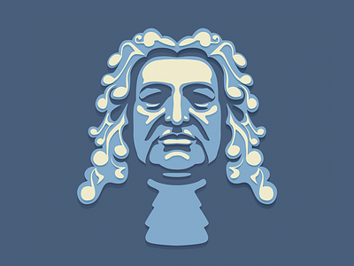 Bach bach layers modern music notes