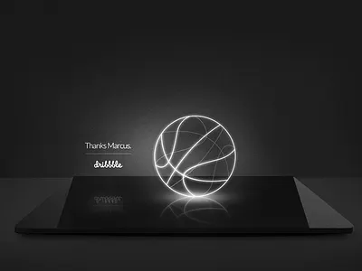 Thanks for the invite! black debute glass reflection wire