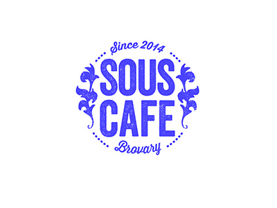 Sous Cafe acid blue cafe hipster