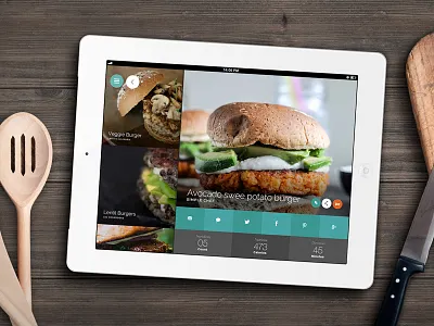 Dribbble ipad yummly