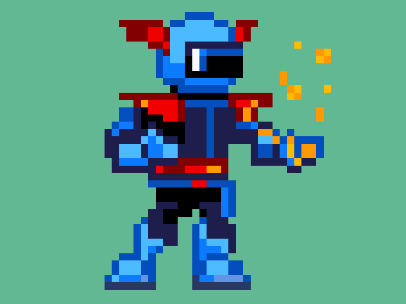 SpriteKit Kid gif pixel art pixels spaceman spritekit xcode