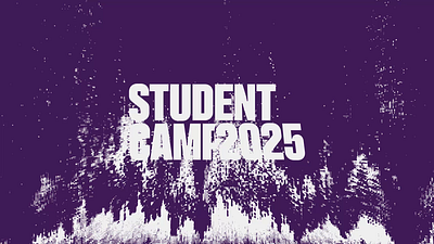 Student Camp 2025 Branding branding design graphic design illustration logo typography vector