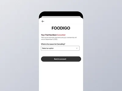 Cancel Trial Mobile App Ui app cancel trial cancel trial app cancel trial dashboard cancel trial design cancel trial details cancel trial expereince cancel trial interface cancel trial mobile cancel trial option cancel trial page cancel trial screen cancel trial setting cancel trial ui cancel trial view cancel trial widget design mobile screen ui