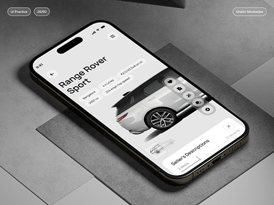 26/60 - A car re-sellers platform ui