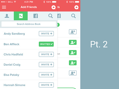 Redesigning Cyber Dust Part 2 blog clean cyber cyberdust dust flat ios7 iphone redesign ui ux