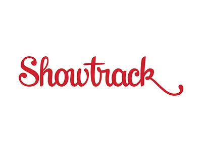 Showtrack calligraphy handlettering handwriting lettering logo showtrack type typedesign typography