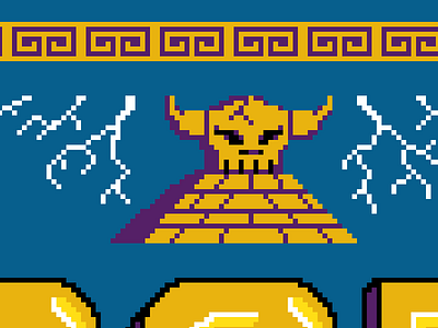 8 Bit God 8 bit beverage branding energy drink icon illustration pixel