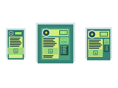 Responsive design illustration responsive vector web