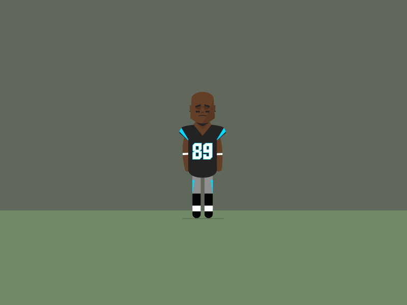 Steve Smith, Forever a Panther! animation carolina charlotte gif nfl panthers steve smith