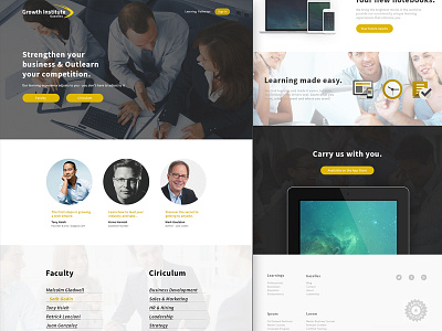 GI Home Page class home page learning splash web website