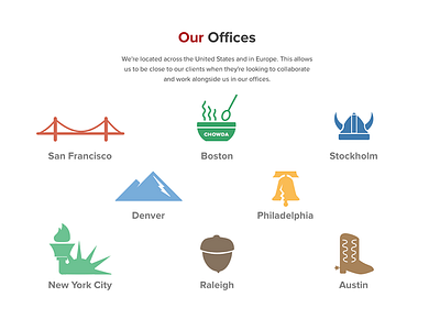 New thoughtbot office icons