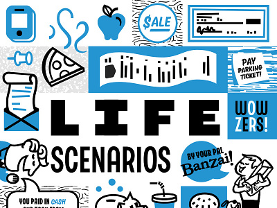 Life Scenarios Collage