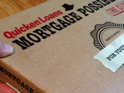 Quicken Loans : Mortgage Possible : Packaging art direction branding creative direction graphic design packaging